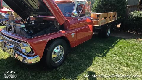 1963 Chevrolet C30 at the 2023 C10s in the Valley in Maggie Valley NC