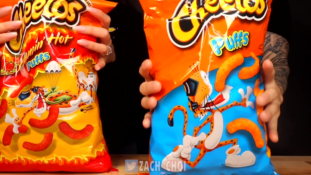 ASMR HOT CHEETOS MOZZARELLA CORN DOGS with STEPHANIE SOO