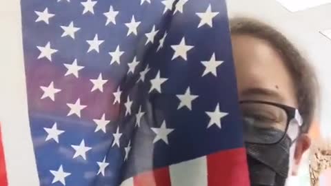 Children Think The USA Flag Is A Trump Flag