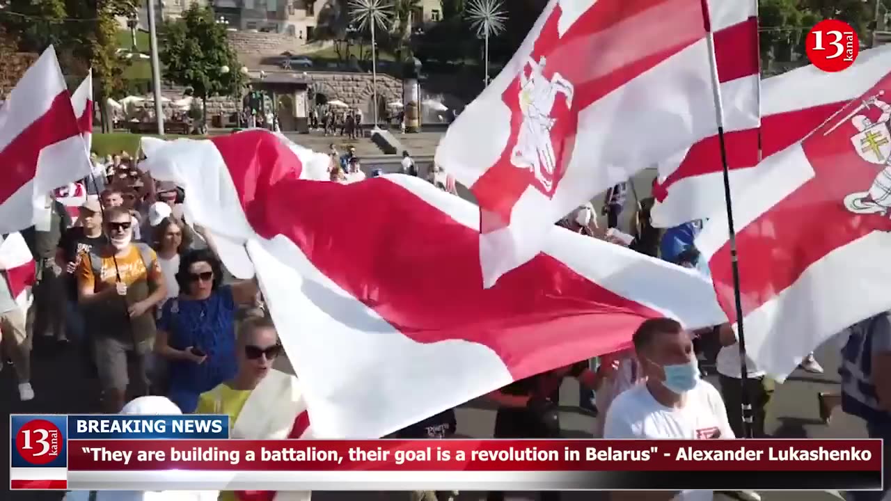 “They are building a battalion, their goal is a revolution in Belarus" - Alexander Lukashenko