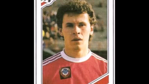 PANINI STICKERS SOVIET UNION TEAM WORLD CUP 1986