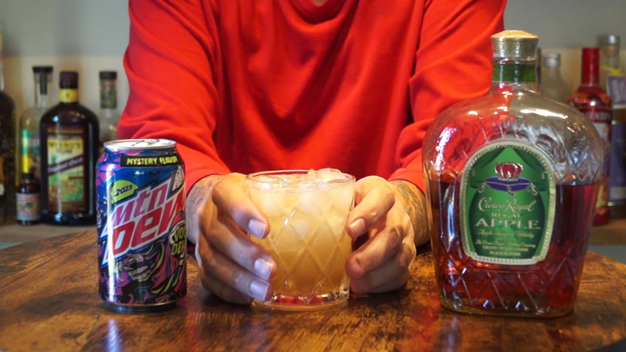 Apple Crown Royal & Mtn Dew Voo Dew Mystery Flavor 2023