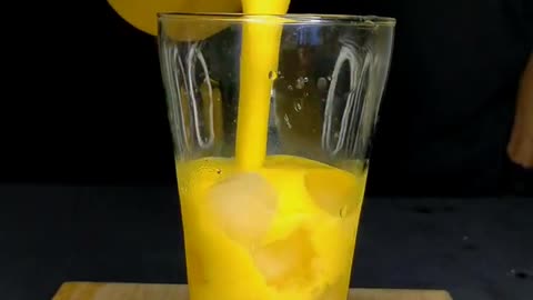 Mango Milkshake ASMR #shorts Duration: 0:17