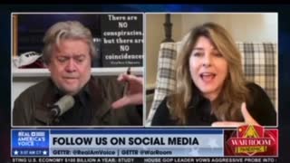 WAR ROOM Steve Bannon with Dr. Naomi Wolf