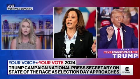 Trump's Press Secretary, Karoline Leavitt, is fire here