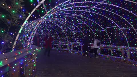 Join the holiday festivities at Waco's Cameron Park Zoo