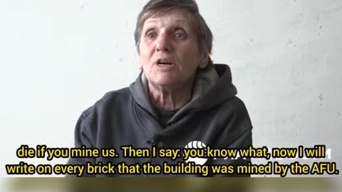 Bakhmut residents tell how the Ukrainian soldiers mined buildings full of families