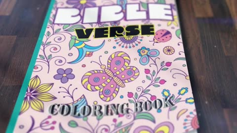 Bible Verse Coloring Book