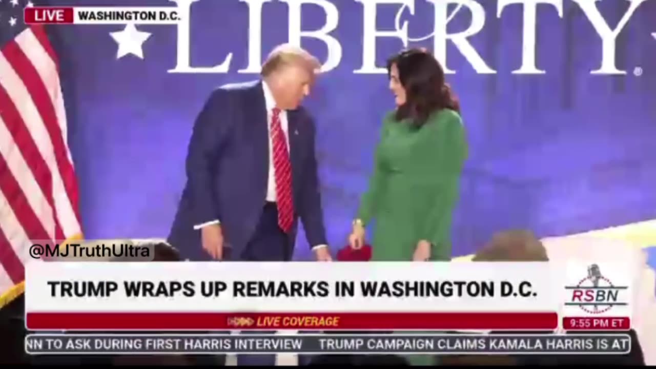 Cute Moment when Trump Dances with Barbara Walters