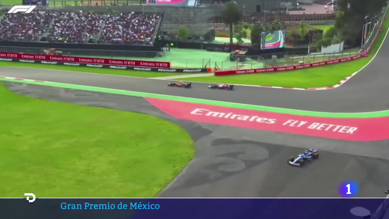 FÓRMULA 1: ALONSO ABANDONA a seis vueltas del final y VERSTAPPEN hace HISTORIA en MÉXICO | RTVE