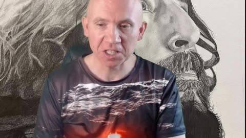 Jonathan Roumie aka Jesus from The Chosen depicted in amazing art