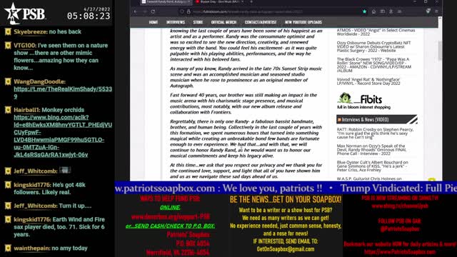 2022-04-27 04:00 EDT - Based Amy