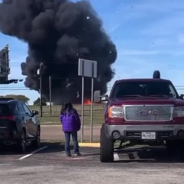 B-17 bomber and a smaller plane collide at Dallas airshow.