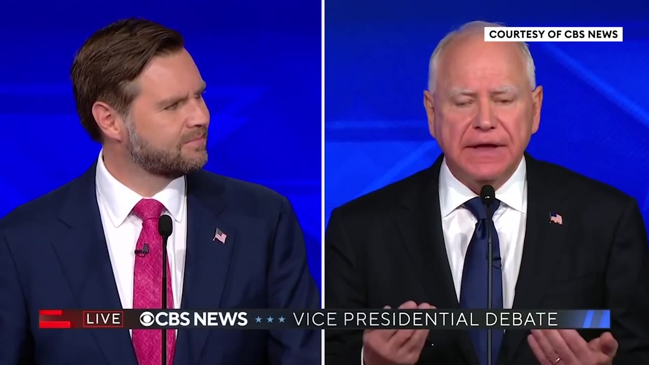 Tim Walz Asks JD Vance Point Blank About Trump's Efforts To Overturn The 2020 Election