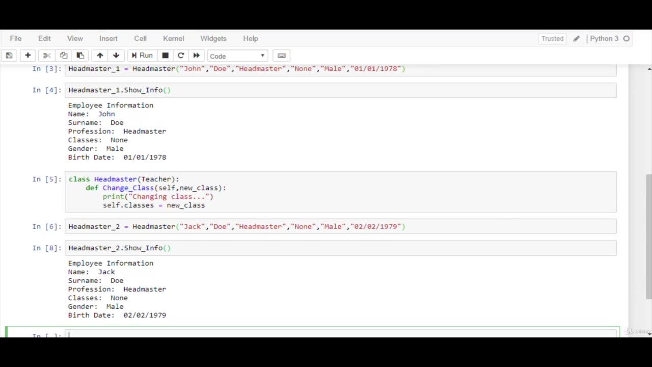 Python Full Course - Chapter 4 - 4. Inheritance in Object Oriented Programming