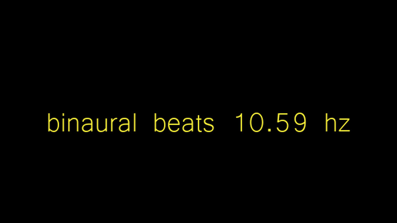 binaural beats 10.59 hz