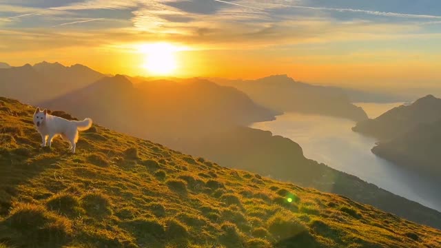 Come and watch the sunset glow