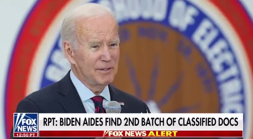 FOX NEWS ALERT: Second batch of classified documents found at a new location