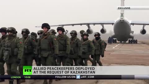 Restoring order - Peacekeepers come to Kazakhstan after massive riots