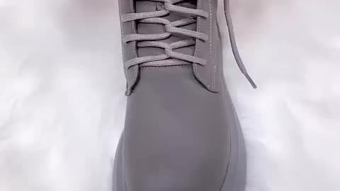 tying shoelaces