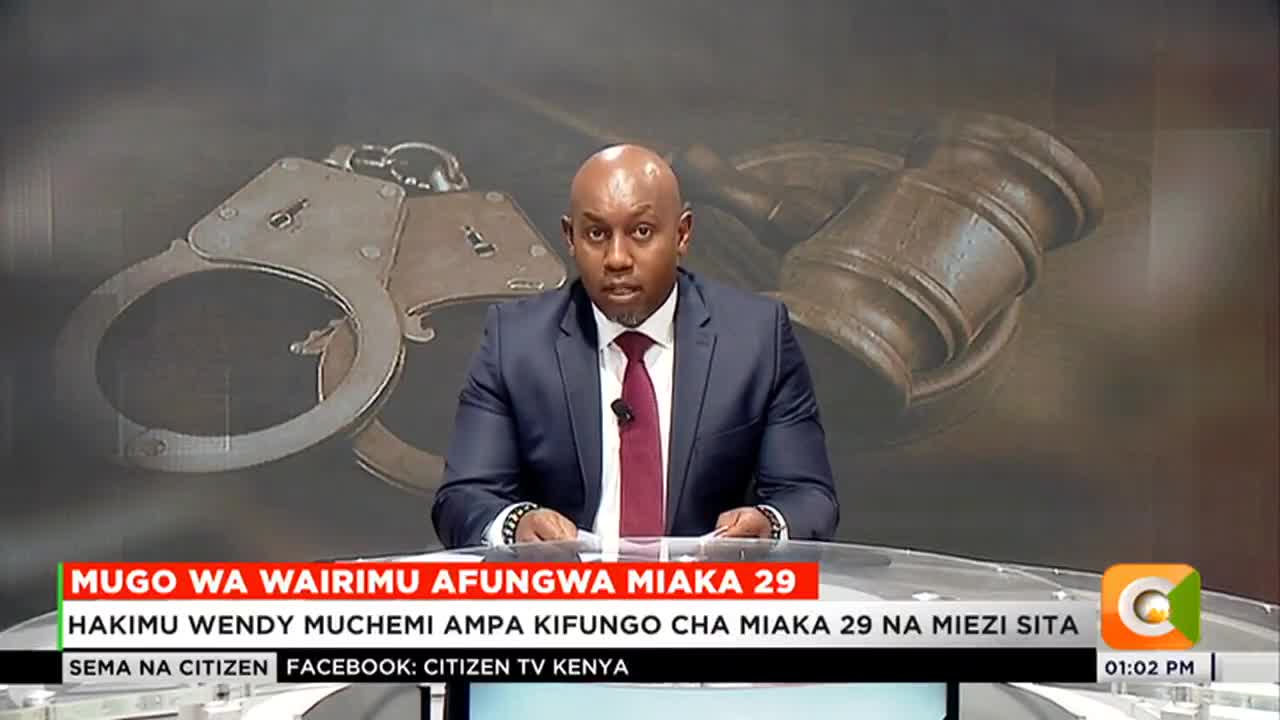 Daktari bandia Mugo wa Wairimu ahukumiwa miaka 29 jela