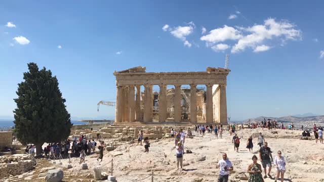 Time-Lapse of Historical Building