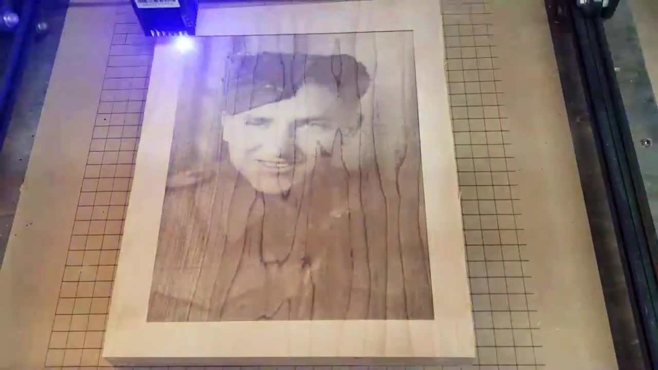 Photo Engraving Wood / Ortur Laser Master 2 20w
