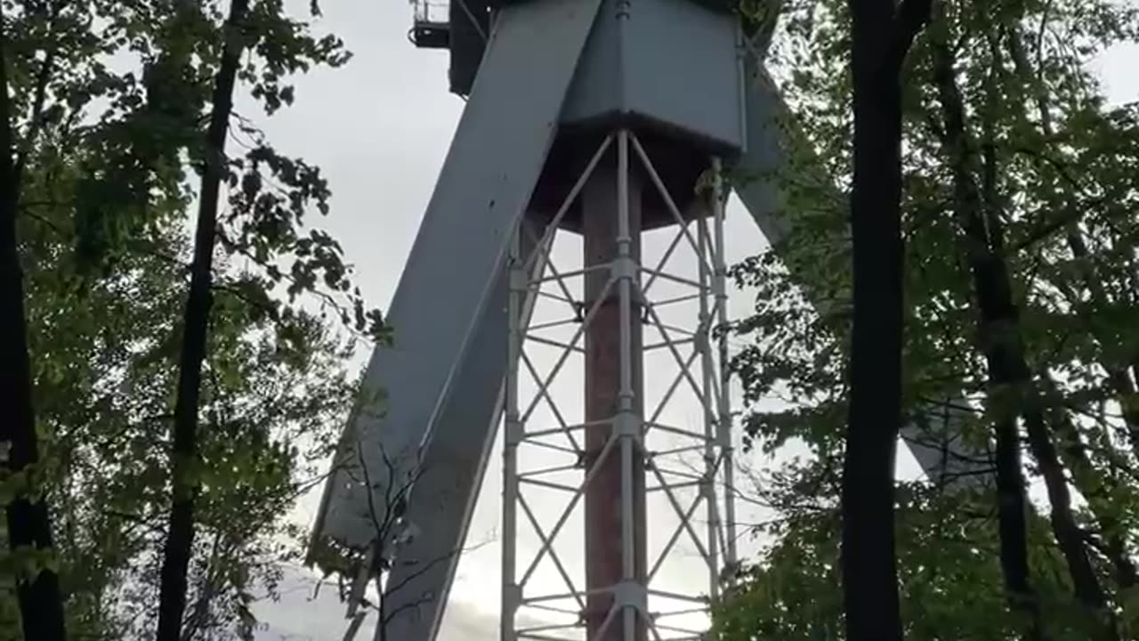 Missile Brings Down One of the Largest Structures in Eastern Europe