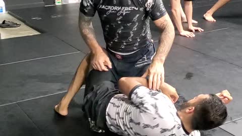 Half Guard Kimura Pass to Cross Ashi