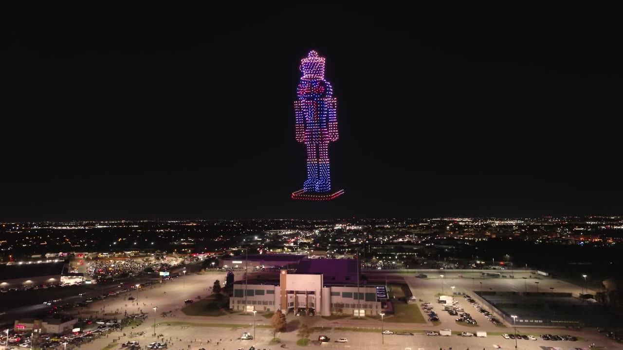 Christmas Spectacle: Guinness World Record Drone Show with 1,500+ Drones!