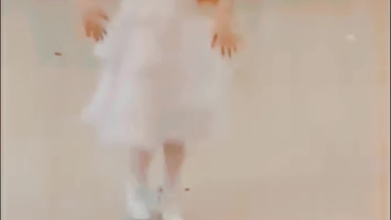 A Cute Little Girl Dancing Like a Professional Dancer