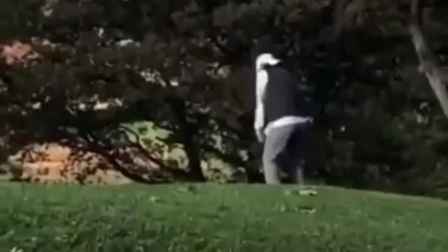 Golfing Takes Serious Focus