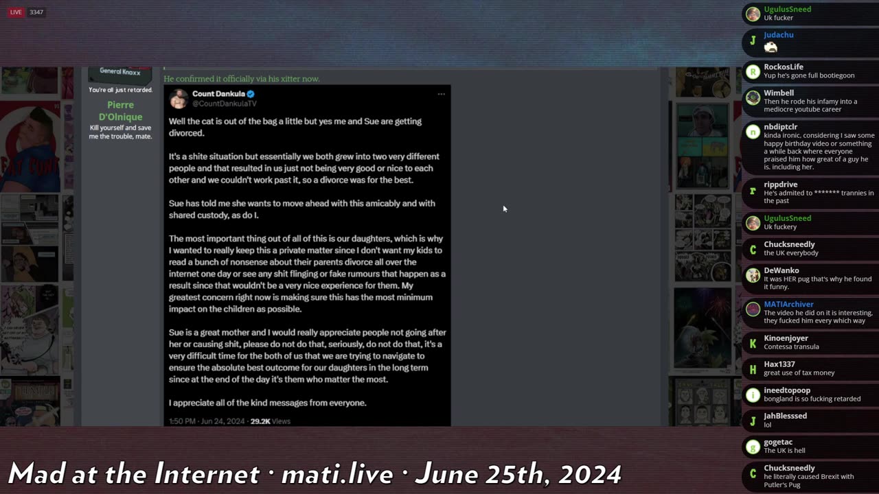 Dankula divorce - Mad at the Internet