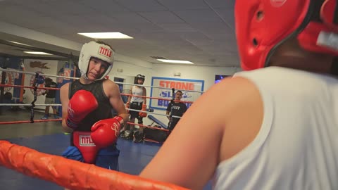 Joey sparring Patrick 8/9/23