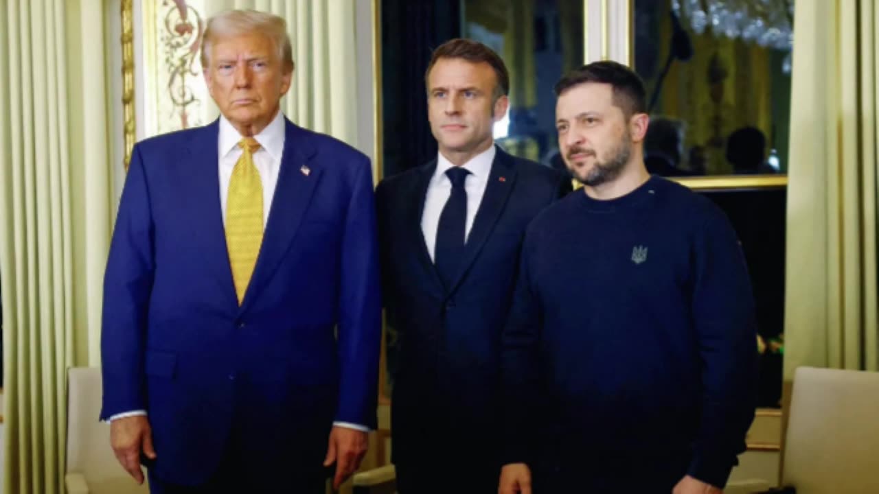 Trump, Macron and Zelensky meet in Paris for the reopening of Notre Dame Cathedral