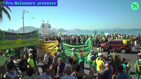 Pro-Bolsonaro Supporters Protest After Brazil Top Court Backs Fake News Investigation