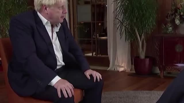 Boris Johnson: 'If Putin was a woman he would not have invaded Ukraine.' *See Description*