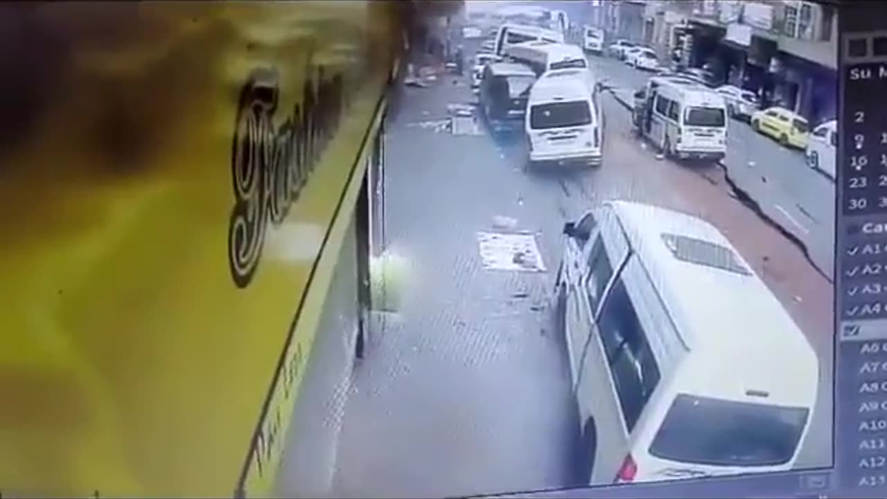 JOHANNESBURG street explosion