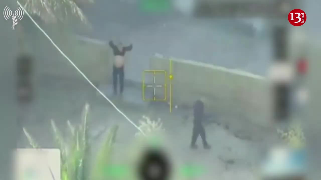 Drone shows arrest of three suspects in killing of Israeli-American