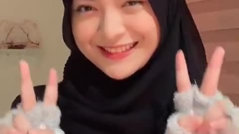 Cute hijab girl