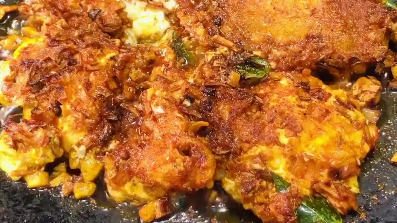 Tawa egg fry