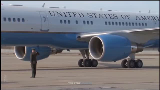 Biden “Arrives ”at Florida in Old President Plane