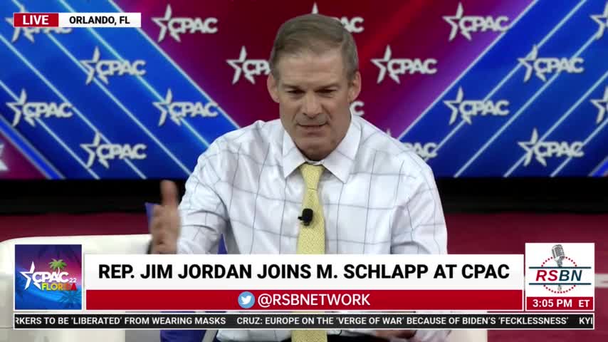 Rep. Jim Jordan on CPAC 2022 #CPAC2022