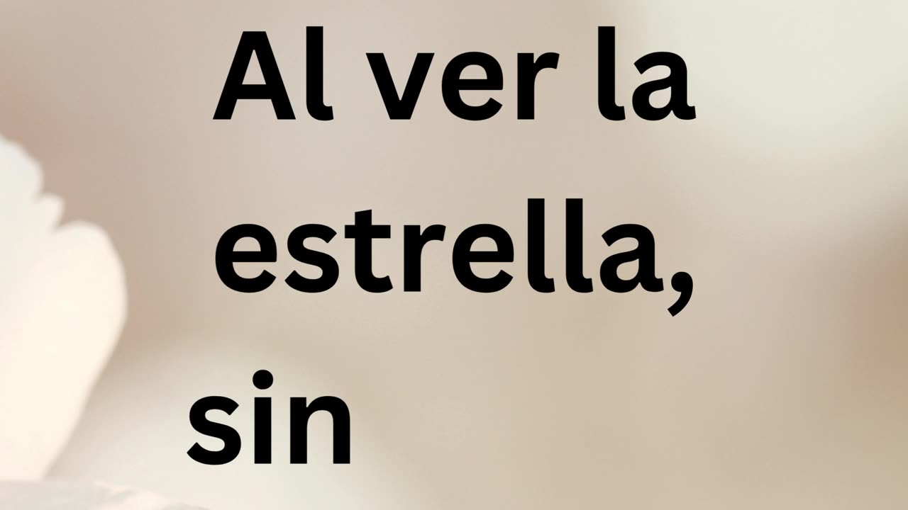 "El Encuentro de la Estrella y la Alegría" Mateo 2:10.