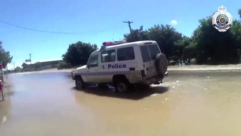 Australian town engulfed by record-breaking flood