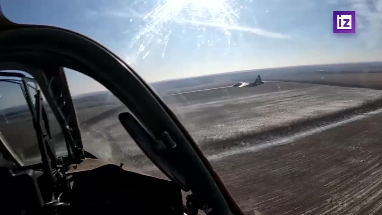 SU-25 planes destroy Ukrainian positions in Donbass