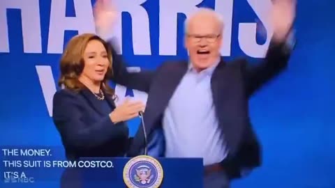 Tim Walz & Kamala Harris on Saturday Night Live (SNL)