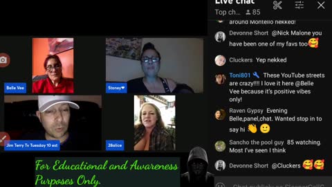 @JimTerryTV on YouTube spreads like cancer to Belle