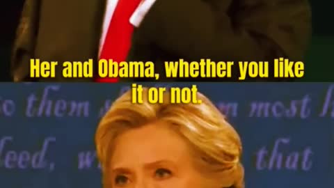 Trump to Hillary: "Congratulations for creating ISIS."