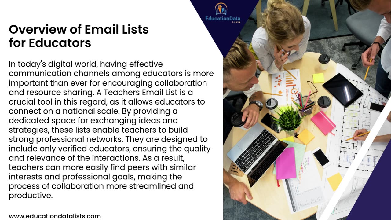 Connecting Educators Nationwide with Verified Teachers Email Lists